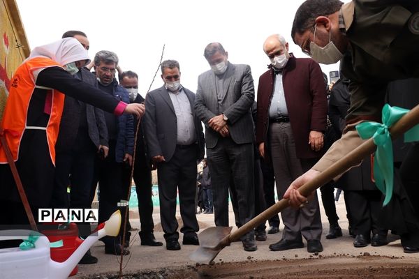 کاشت نهال میوه در روز درختکاری