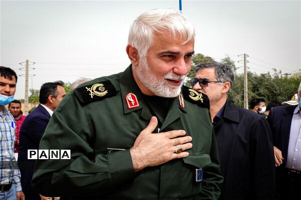 رونمایی از تندیس شهید سپهبد حاج قاسم سلیمانی در شهرستان امیدیه