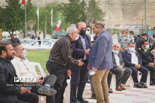 رونمایی از تندیس شهید سپهبد حاج قاسم سلیمانی در شهرستان امیدیه