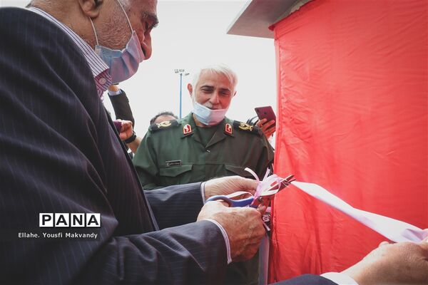 رونمایی از تندیس شهید سپهبد حاج قاسم سلیمانی در شهرستان امیدیه
