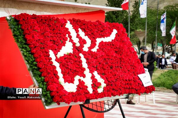 رونمایی از تندیس شهید سپهبد حاج قاسم سلیمانی در شهرستان امیدیه