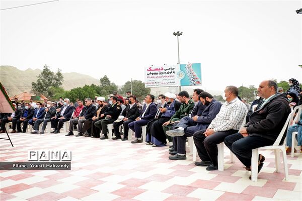 رونمایی از تندیس شهید سپهبد حاج قاسم سلیمانی در شهرستان امیدیه