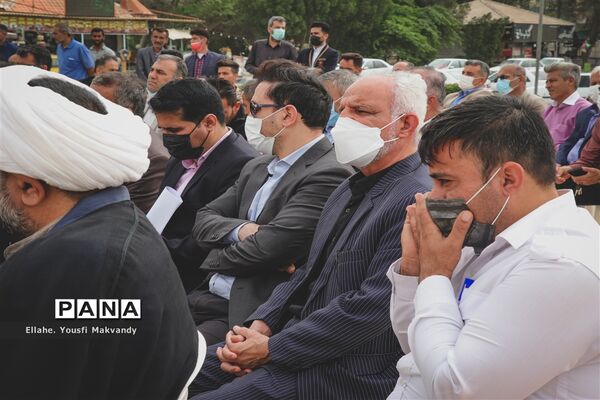 رونمایی از تندیس شهید سپهبد حاج قاسم سلیمانی در شهرستان امیدیه