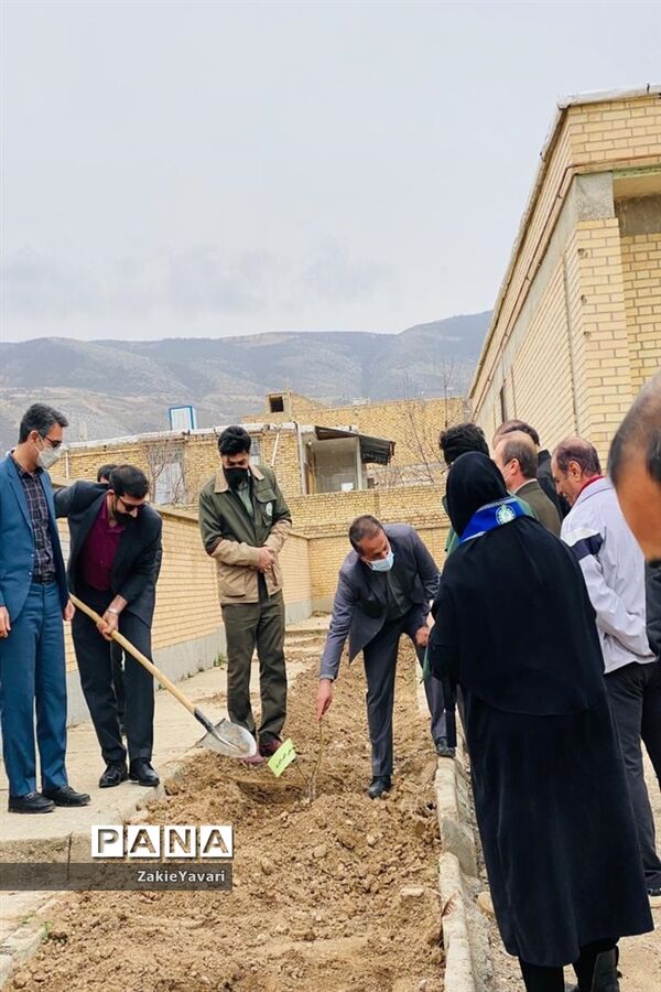 کاشت نهال در مراتع جوزک مانه و سملقان