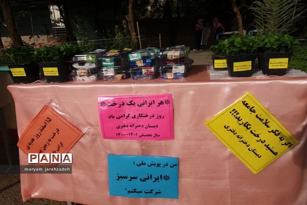 آیین درختکاری به یاد شهدا در مدارس دزفول