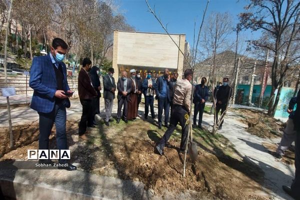 کاشت درخت به نیابت از شهیدان در رودهن