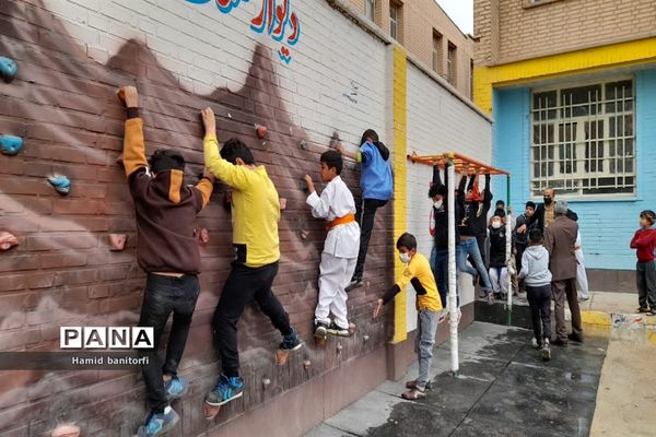 افتتاح مدرسه پویا در حمیدیه