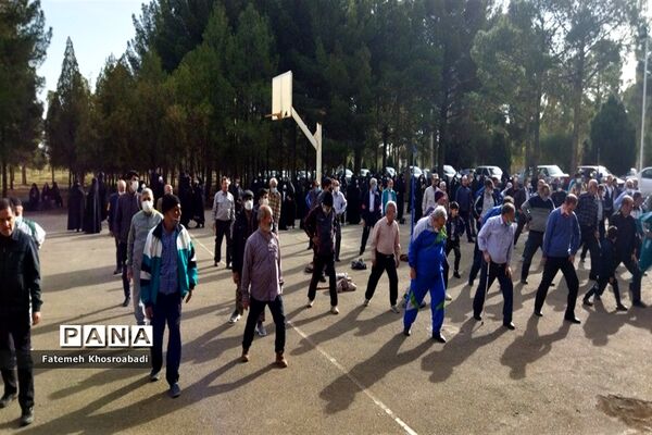 همایش پیاده‌روی بازنشستگان سپاه قم
