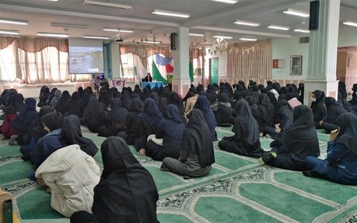 برگزاری جشن اعیاد شعبانیه در دبیرستان «میعاد»