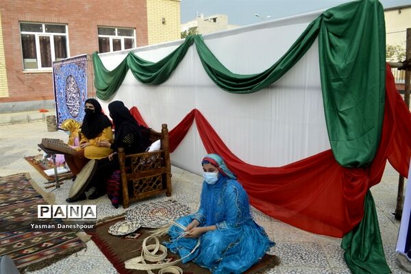 نمایشگاه دستاوردهای معاونت پرورشی و فرهنگی آموزش و پرورش استان بوشهر