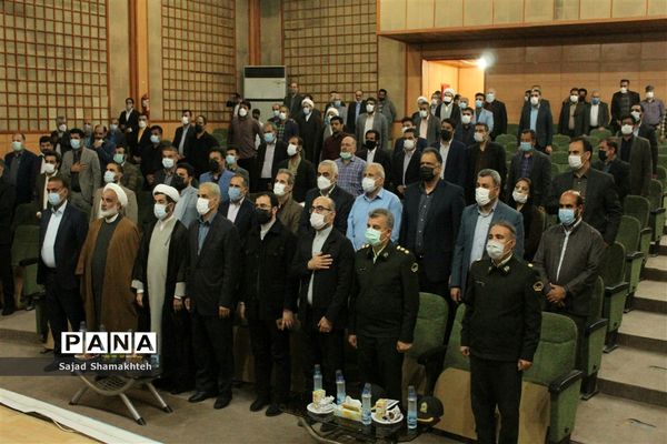 آیین تکریم و معارفه مدیرکل جدید اداره فرهنگ و ارشاد اسلامی خوزستان