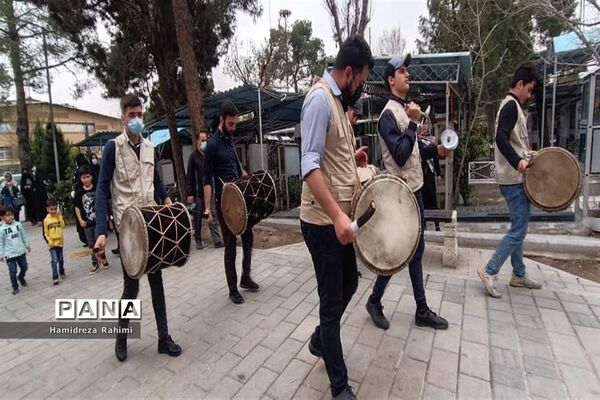 ویژه برنامه نهال شیدایی در گلزار شهدای بهشت حضرت زهرا (س)