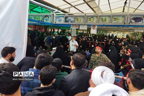 تشییع پیکر شهید مدافع حرم «احسان کربلایی پور» در قم