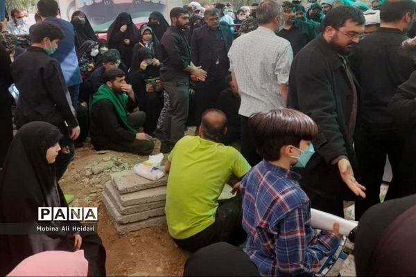 تشییع پیکر شهید مدافع حرم «احسان کربلایی پور» در قم