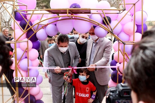 مراسم پروژه آزادسازی مجموعه‌های آموزشی و ورزشی در کرمانشاه