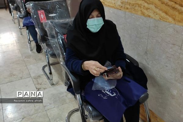 مراسم تقدیر از دانش‌آموزان و دبیران مدرسه تربیت رودهن