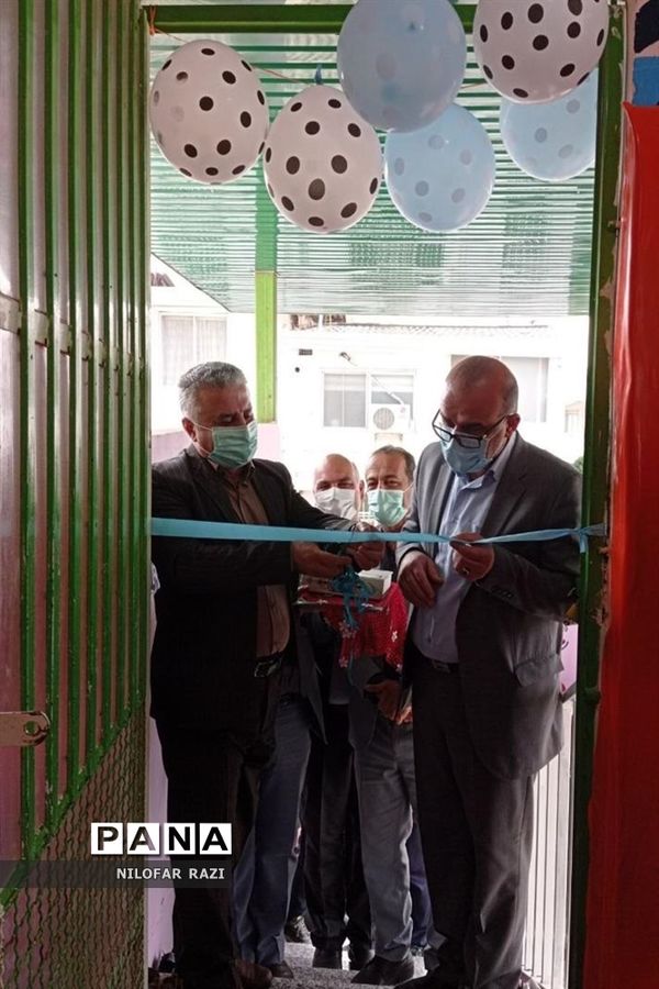 افتتاح کلاس درس تربیت‌بدنی در مدرسه شهید بهشتی ساری