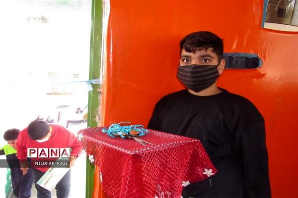 افتتاح کلاس درس تربیت‌بدنی در مدرسه شهید بهشتی ساری