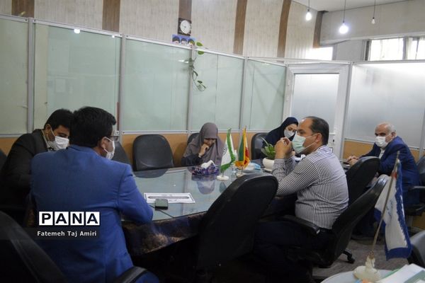 جلسه هماهنگی برگزاری انتخابات استانی مجمع اعضا و مربیان  سازمان دانش‌آموزی استان بوشهر