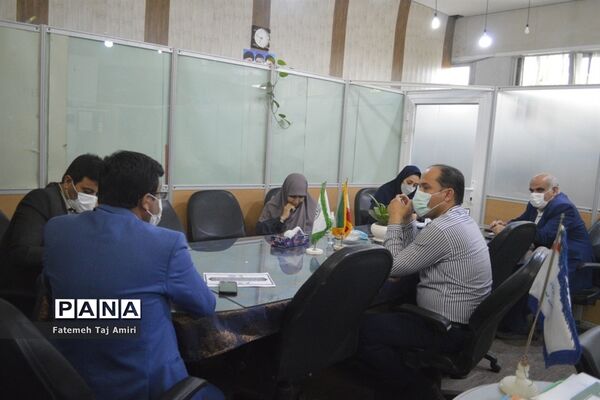 جلسه هماهنگی برگزاری انتخابات استانی مجمع اعضا و مربیان  سازمان دانش‌آموزی استان بوشهر