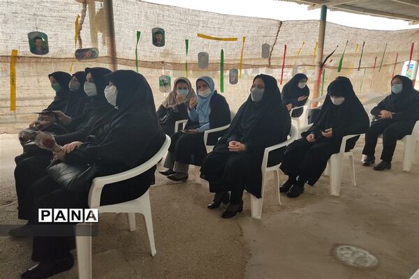 آیین بزرگداشت ۲۲ اسفندماه روز شهید در مدارس شهرستان امیدیه