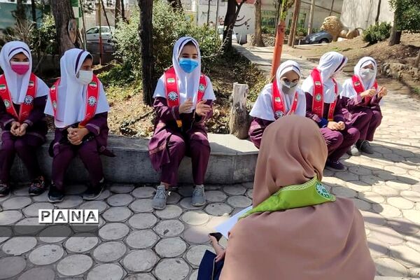 برگزاری آخرین جلسه شورای دانش‌آموزی دبستان حضرت زهرا(س)‌رودهن در سال ۱۴۰۰