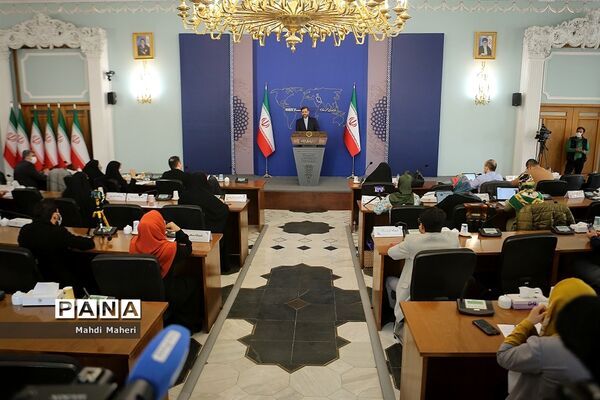 نشست خبری سخنگوی وزارت امورخارجه