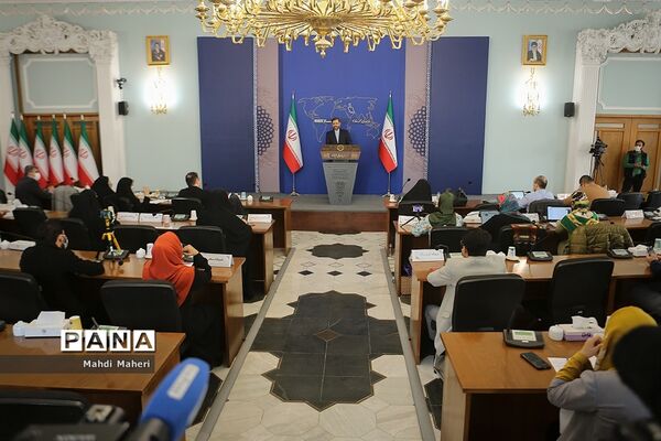 نشست خبری سخنگوی وزارت امورخارجه
