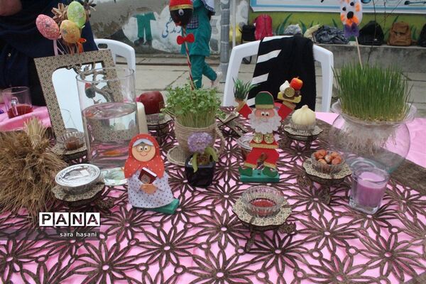حال و هوای عید نوروز در مدارس گلوگاه
