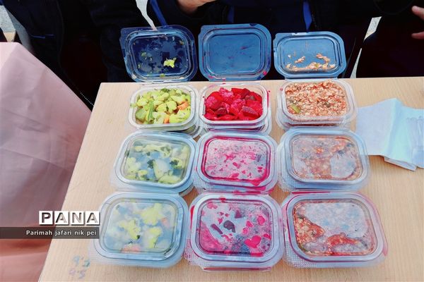 برگزاری بازارچه کسب و کار دانش‌آموزی در دبیرستان شهید زهره‌وند شهرستان قرچک