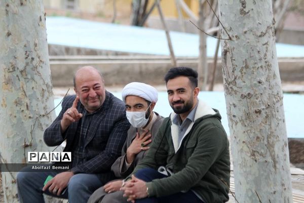 مراسم تقدیر از معاونان پرورشی ناحیه یک قم در اردوگاه ملاصدرا