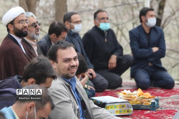 مراسم تقدیر از معاونان پرورشی ناحیه یک قم در اردوگاه ملاصدرا