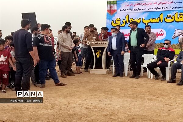 برگزاری اولین دوره مسابقات اسب‌سواری در شهرستان امیدیه