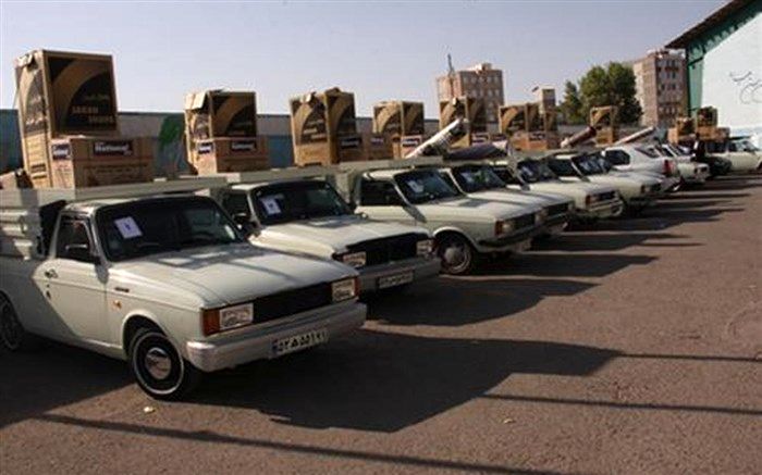 اهداء 46 سری جهیزیه به نوعروسان ملکانی