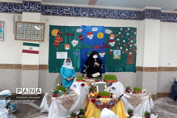 حال و هوای عید نوروز در مدارس گلوگاه