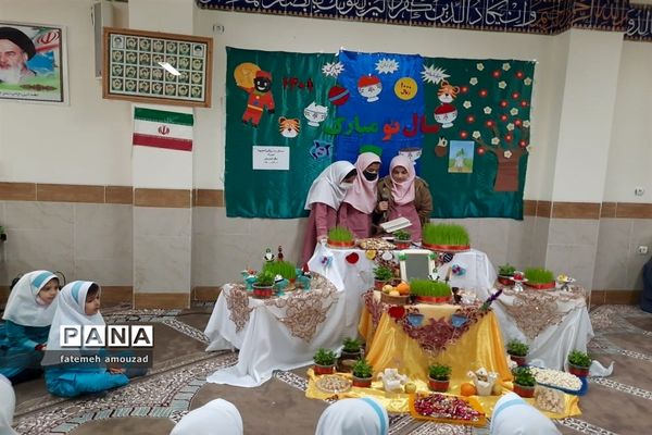 حال و هوای عید نوروز در مدارس گلوگاه
