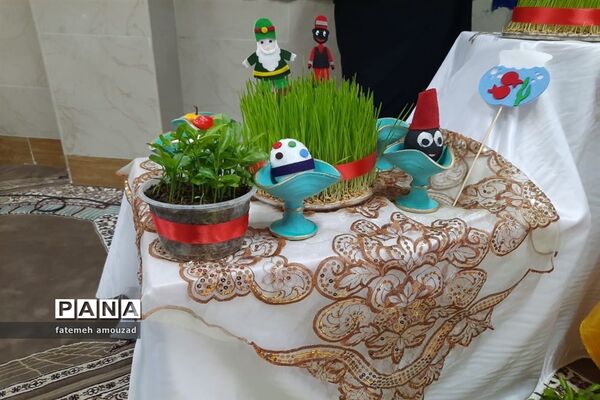 حال و هوای عید نوروز در مدارس گلوگاه