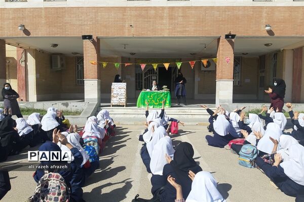 جشن میلادباسعادت امام زمان(عج) در مدارس اندیمشکی