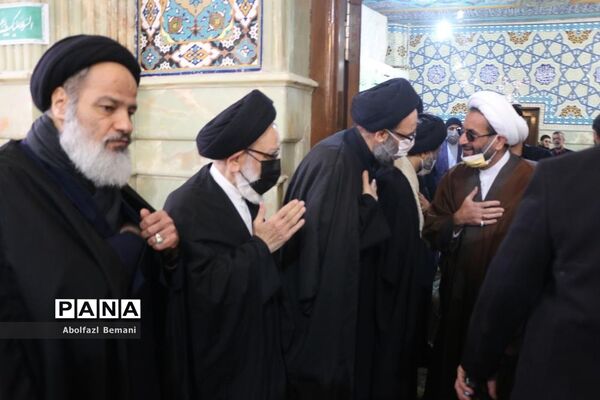تشییع پیکر آیت الله علوی گرگانی در قم