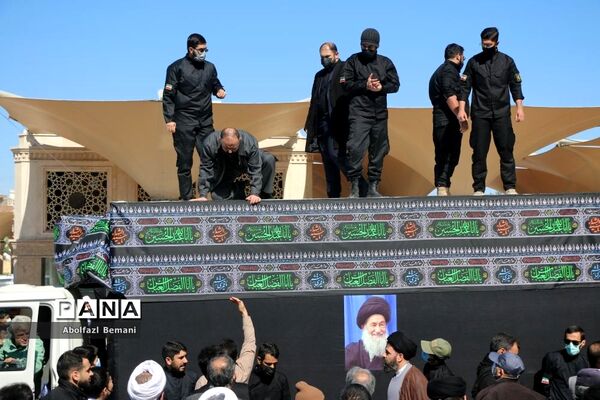 تشییع پیکر آیت الله علوی گرگانی در قم