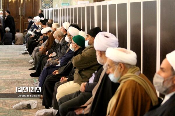تشییع پیکر آیت الله علوی گرگانی در قم