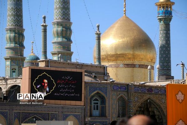 تشییع پیکر آیت الله علوی گرگانی در قم