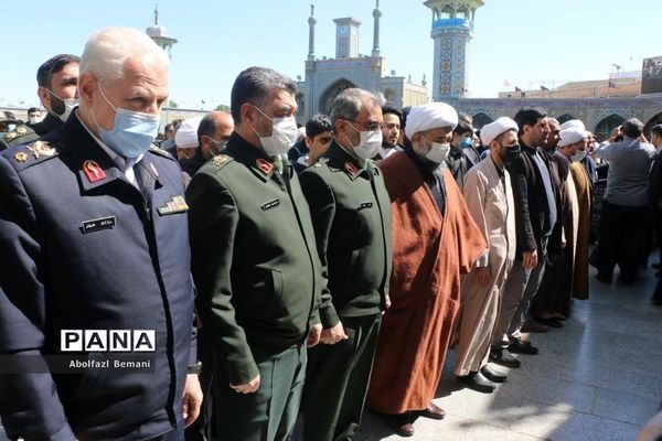 تشییع پیکر آیت الله علوی گرگانی در قم