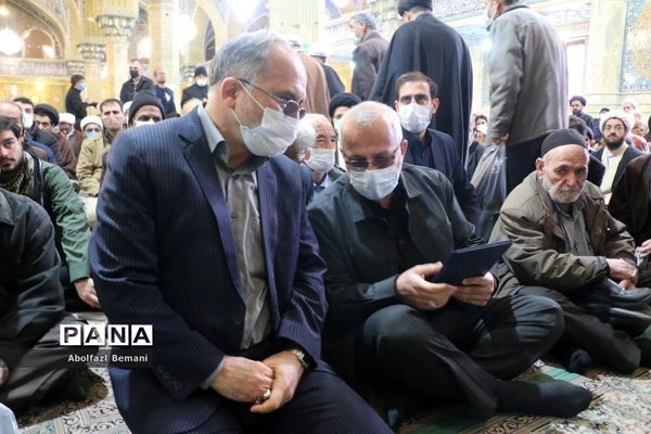 تشییع پیکر آیت الله علوی گرگانی در قم