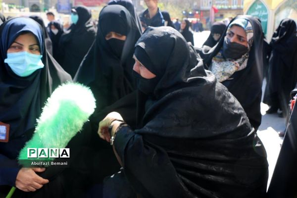 تشییع پیکر آیت الله علوی گرگانی در قم