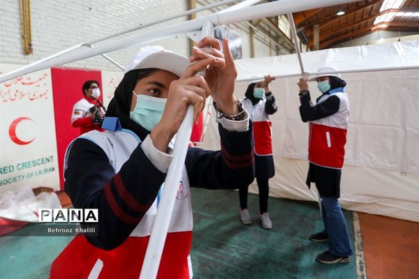 مانور عملیاتی امداد و نجات دانش‌آموزی طرح ملی دادرس