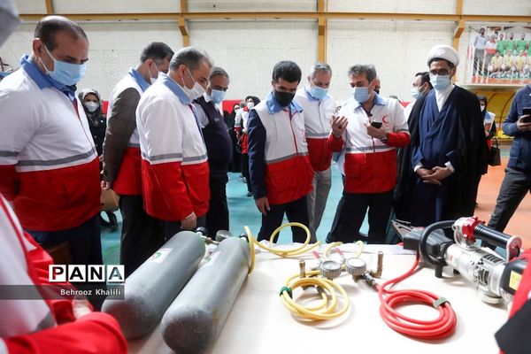 مانور عملیاتی امداد و نجات دانش‌آموزی طرح ملی دادرس