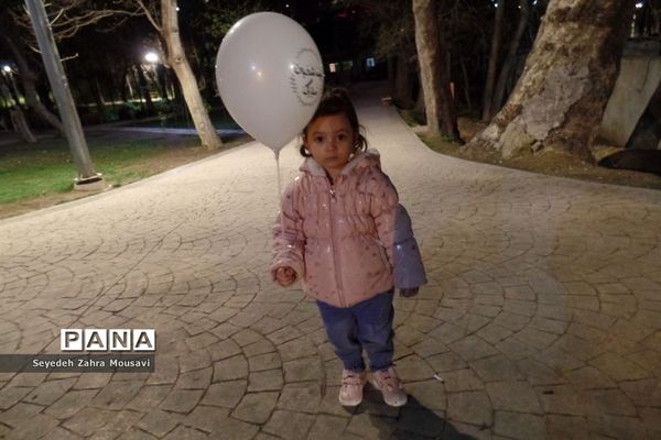 پویش «حال خوب» توسط دانش آموزان منطقه ۱۳ در بوستان قیطریه