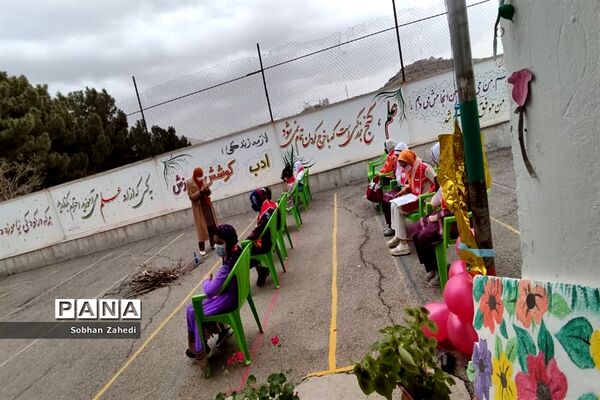 برگزاری جشن‌ چهارشنبه سوری در مدرسه حضرت زهرا(س) رودهن