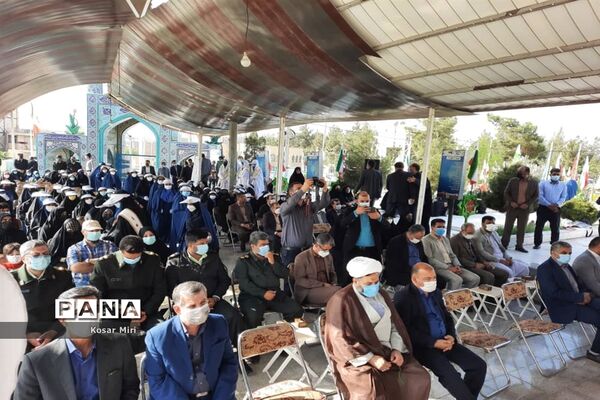 مراسم میثاق با شهدا در زاهدان